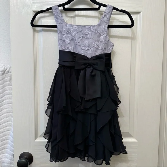 strapless open back dress In Fashion Kids
